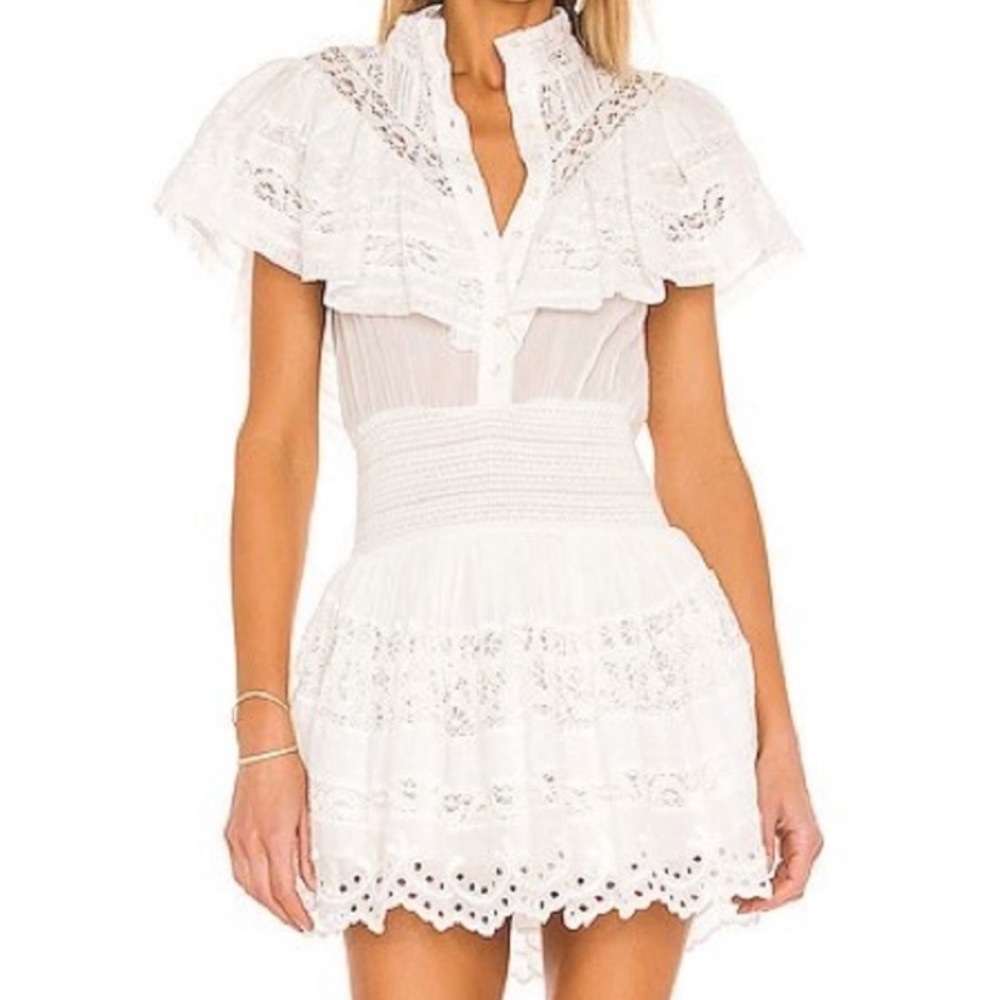 love shack fancy white dress size P